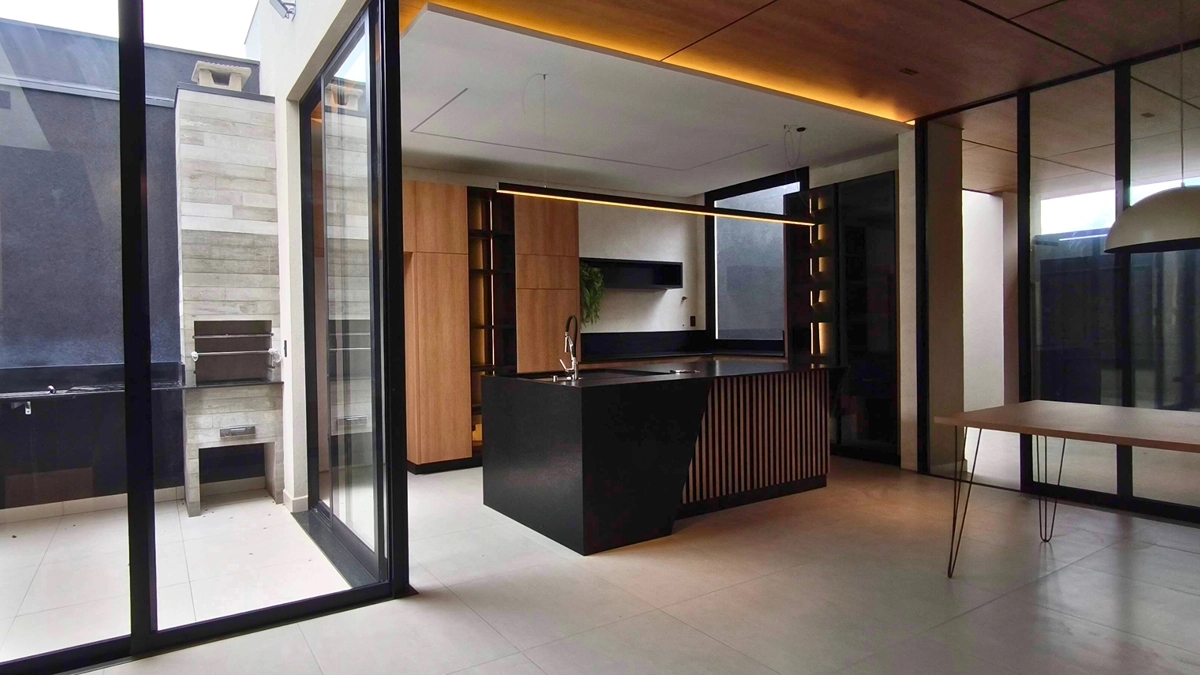 Foto de Casa Moderna à Venda Bragança Paulista | 3 Dorms (Suíte) | Villa Verde | Gourmet  | SemiMobiliada