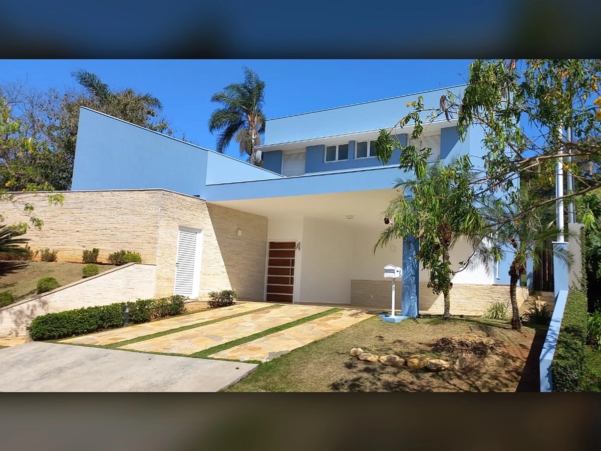 Foto de 🏠 Casa Alto Padrão no Condomínio Vereda América, Bragança Paulista | 4 Quartos, Piscina e Área Gourmet
