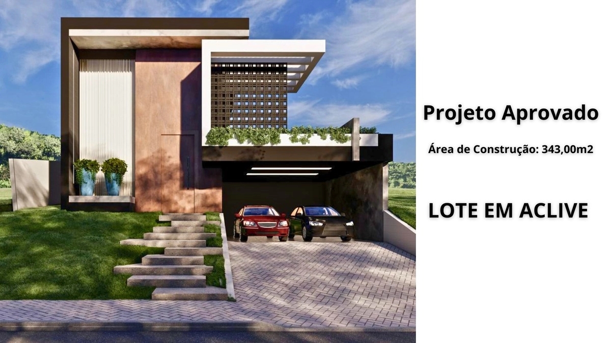 Foto de Terreno À Venda - Vale das Águas com 570m² (Projeto Aprovado de 343m²)